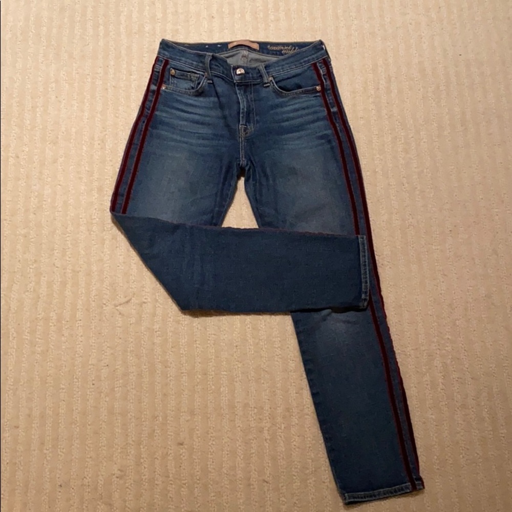 7 For All Mankind Roxanne Skinny Ankle Jeans
